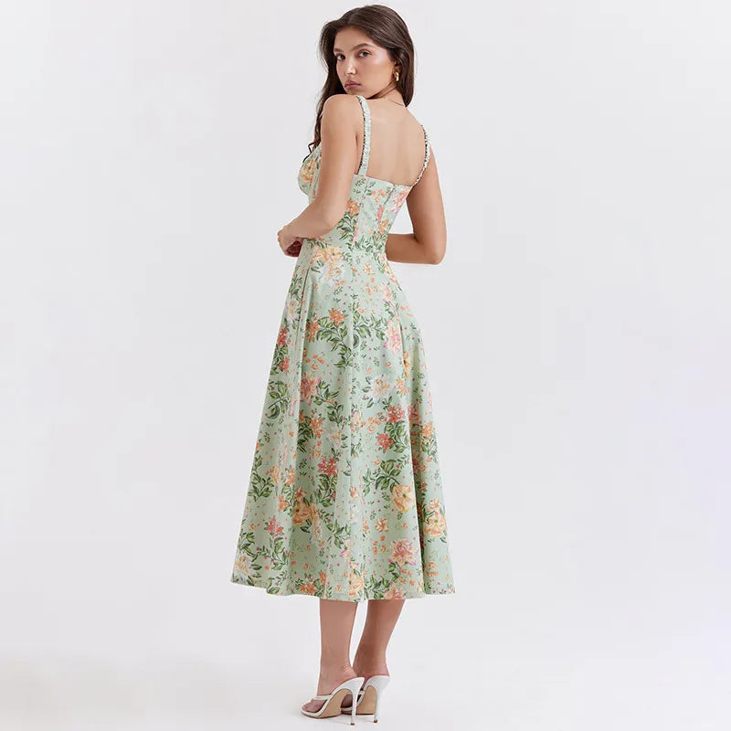 Floral Kleid forest-style