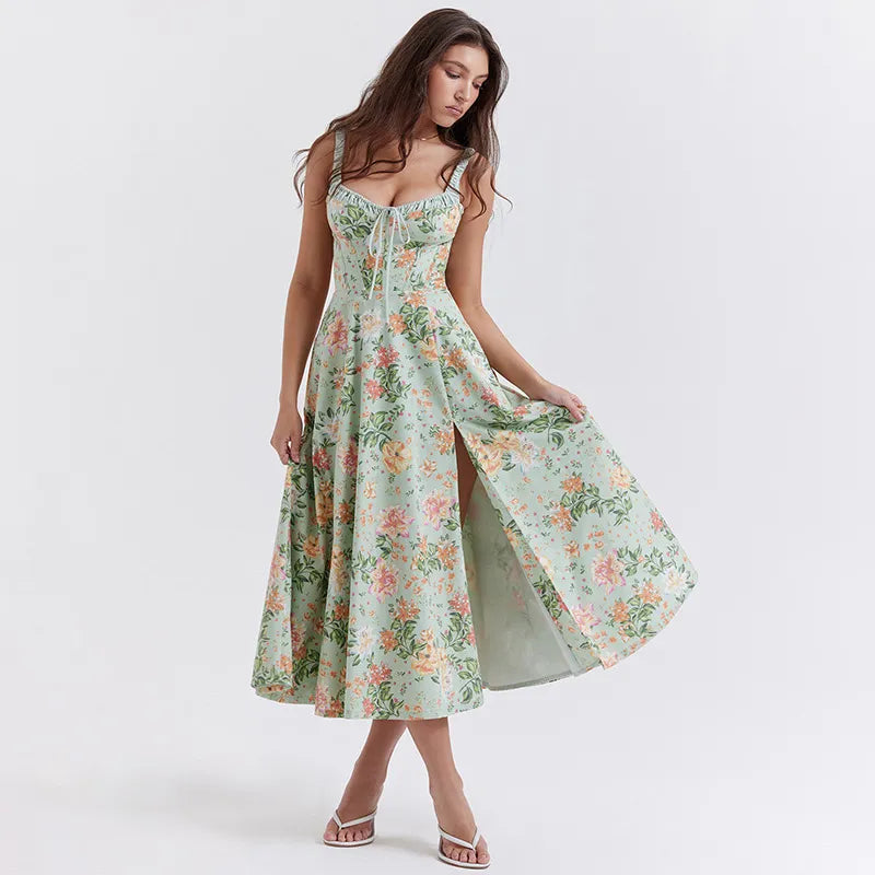 Floral Kleid forest-style