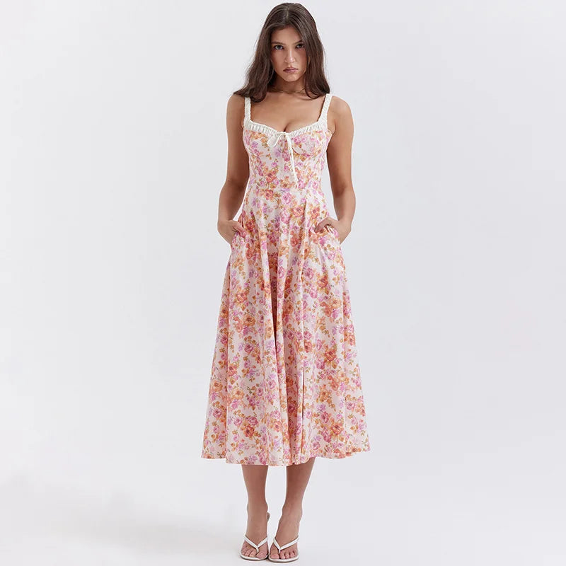 Floral Kleid flower-style